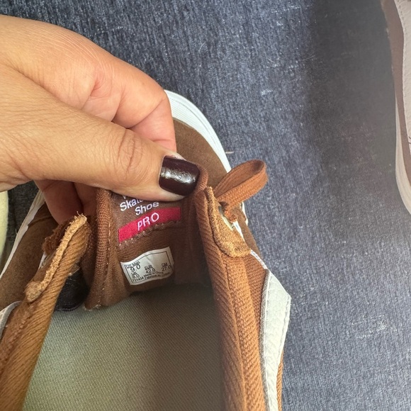 Vans Brown Suede Skate Sneakers - Picture 6 of 8